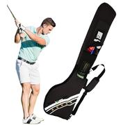 Golf Bag, Club Holder, Travel Organizer, 48.82x11.81in Lightweight Carrier, Sports Gear, Compact Storage Design, Easy Carry Feature for Cyclists, Golfers, Dad, Mom, Youth