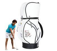 Golf Bag for Women, Small Golf Backpack Storage, Stylish Shoulder Golf Bag, Elegant Ladies Cart Bag, Compact Golf Bag for Women, Golf Bag with 14 Way Divider Top,Lightweight Golf Bag for Ladies,
