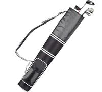 Golf Bag, Lightweight Foldable Pack Holds 3 to 9 Clubs, 8.27x31.89 Inches Waterproof Golf Organizer with tee and Towel Compartments for Travel, Practice, Tournaments, Trunk