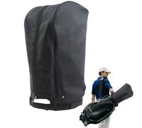 Golf Bag Rain Cover, Waterproof and Dustproof Club Protector Hood with Clip Button Closure, Lightweight Golf Bag Cover for Rainy Weather, Course Travel, and Outdoor Use