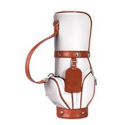 Golf Ball Carrier - 34x12x15cm PU Pouch, Bolsa De Golf Elástica, Soporte De Cuero PU | Bolsa Cruzada De Hombro, Bolso De Entrenamiento Al Aire Libre Y Uso para Practicar Mujeres Deportivas Que Llevan