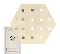 Golf Ball Marker Display - Wooden Display Shelf, Golf Holder, Wooden Marker Shelf | Space Saving Magnetic Wall Mounted Woodenn Golfs Displays Boards Use For Indoors And Outdoors, Space-saving Golfs Or