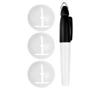 Golf Ball Marker, Precision Ball Liner, Marking Tool Alignment Guide System, Compact Durable Design Easy Draw Pen Tool for Men Women Adults Beginners Golf Players Practice Training Use 5x5x5cm