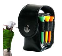 Golf Ball Pouch - Waist Holder Bag For tee and Ball,Belt Waist Bag ForGolf Sports Accessory Holds 2 Balls and 3 Golf Tees 1 GolfDivot (Accessories Color Random) Width 5cm/1.96in