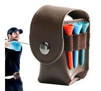 Golf Ball Pouch - Waist Holder Bag For tee and Ball,Belt Waist Bag ForGolf Sports Accessory Holds 2 Balls and 3 Golf Tees 1 GolfDivot (Accessories Color Random) Width 5cm/1.96in