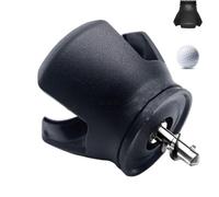 Golf Ball Retriever, Putter Picker, Training Accessory, ABS Lightweight Design, Claw Grip Mechanism, Golf Practice and Game Use, 2.17x2.17x2.17 Inches, Black Color, 1 Piece