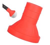Golf Ball Retriever, Silicone Pickup Tool, 2.6x2.64in Suction Cup Grabber, Anti Slip Lightweight Design, Authentic Training Accessory for Course Range, Tournament Backyard, Yard, Sports, Practice Use