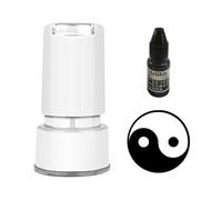 Golf Ball Stamp - 5ml Photosensitive Reusable Golf Bal Marking Tool | Self-Inking Fast Drying Waterproof Ink Stamp For Golfers, Long-Lasting Gollf Ball Marker For Dad, Husband