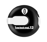 Golf Black Golf Score - clicker clásico para Contar hasta Golpes, diseño Compacto y preciso | con un Clip de restauración táctil, Ideal para Deportes al Aire Libre como Golf y Bolos,