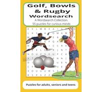 Golf, Bowls & Rugby Wordsearch: All for the sportsman, golf clubs, players, lawn bowls trips, rinks and jacks, plus scrums, tries and conversions (First series Ferdie)