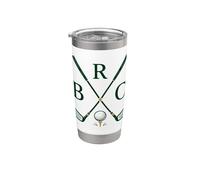 Golf Bro Matching Family Country Club Golfer Fam Brother Vaso térmico de acero inoxidable de doble pared