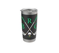 Golf Bro Matching Family Country Club Golfer Fam Brother Vaso térmico de acero inoxidable de doble pared