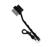 Golf Brush And Groove Dual Sided Nylon Less Steel Brush for Cleaning