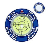 Golf Bubble Reader | Double-Sided Green Leveling Tool | High-Precision Golf Ball Marker and Training Aid | Outdoor Sports Accessory For Reading, Putting Practice, Ģolf Enthusiasts, Friends, and