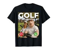 Golf Calling Funny Tung Sahur John Carro de Golf de conducción de Cerdo Camiseta