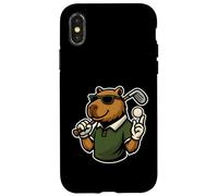 Golf Capybara Sport - Golfer Carcasa para iPhone X/XS