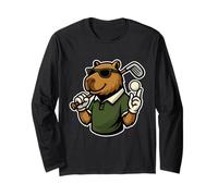 Golf Capybara Sport - Golfer Manga Larga