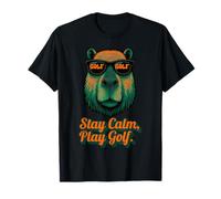 Golf Capybara Sport - Stay Calm Play Golf - Golfer Camiseta