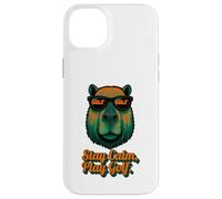 Golf Capybara Sport - Stay Calm Play Golf - Golfer Carcasa para iPhone 14 Plus