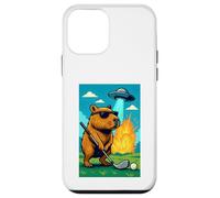 Golf Capybara UFO Sport - Golfer Aliens Funny Carcasa para iPhone 12 Mini