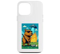 Golf Capybara UFO Sport - Golfer Aliens Funny Carcasa para iPhone 13 Pro MAX