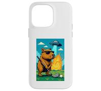 Golf Capybara UFO Sport - Golfer Aliens Funny Carcasa para iPhone 14 Pro MAX