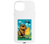 Golf Capybara UFO Sport - Golfer Aliens Funny Carcasa para iPhone 15 Plus