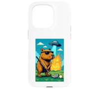 Golf Capybara UFO Sport - Golfer Aliens Funny Carcasa para iPhone 15 Pro