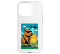 Golf Capybara UFO Sport - Golfer Aliens Funny Carcasa para iPhone 15 Pro MAX