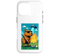 Golf Capybara UFO Sport - Golfer Aliens Funny Carcasa para iPhone 16 Pro