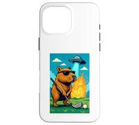 Golf Capybara UFO Sport - Golfer Aliens Funny Carcasa para iPhone 16 Pro MAX