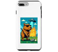 Golf Capybara UFO Sport - Golfer Aliens Funny Carcasa para iPhone 7 Plus/8 Plus