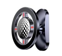 Golf Cart Holder - 2.44x2.32 Inches 360 Degree Rotatable Magnetic Mount Alloy Smartphone Stand for Men Women, Sturdy Design with Easy Adjustment, Mobile Holder for Course Travel Outdoor Club Gym Use