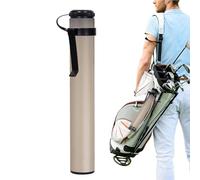 Golf Cart Sand Bottle With Holder - Portable Sand Tube With Lid, Lightweight PP Accessory For Push Carts, Perfect For Golfers, Birthdays, Valentine’s Day, Weddings, Tournaments, And Outdoor Sports