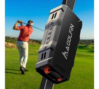 Golf Cart Speaker, 36H Playtime Magnetic Bluetooth Speaker for Golf Cart, 30W Loud Stereo Sound IPX7 Golf Speaker with Bicycle Mount, Hook & Light Design, Golf Accessories for Men