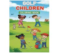Golf Children Coloring Book