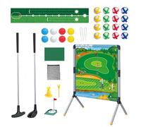 Golf Chipping Game Set - Indoor Training Toy, Portable Parent-Child Chipping Game for Kids and Teens | Interactive Golf Training Toy for Dad and Youth Players | for Home Indoor Play Family Sports Fun