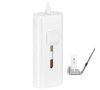 Golf Cleaner Tool - Retractable Wire Bristle Brush | Golf Club Cleaning Equipment with Handle for Iron Wedge, Maintenance, Outdoor Course, Practice Training Golfers or Kit Accessory