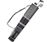 Golf Club Bags - Lightweight Organizer Bag, Holds 3-9 Sticks, Foldable Waterproof Carry Case, Travel Tournament Cart Accessory | Beginner Teens Airplane Practice Trunk Tees Towels Golf Equipment