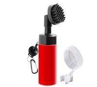 Golf Club Brush Cleaner, Groove Cleaning Tool, Water Bottle Attachment, Retractable Clip Design, On-Course Solution, For Men Women Husband Father Golfers And Professionals, 1.85x2.95x8.07 Inches