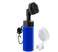 Golf Club Brush Cleaner, Groove Cleaning Tool, Water Bottle Attachment, Retractable Clip Design, On-Course Solution, For Men Women Husband Father Golfers And Professionals, 1.85x2.95x8.07 Inches