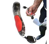Golf Club Brush - Golf Club Groove Sharpener Tool Retractable Brush