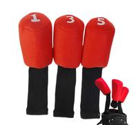 Golf Club Cover | 3Pcs Numbered Iron Set, Golf Iron Headcovers | Golf Iron Headcovers Club Accessories for Men Golfers