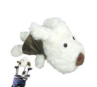 Golf Club Covers, Driver Headcover, 7.48x4.06 Inches Stylish Puppy Design, Soft Protective Fabric, Fairway Hybrid Head Gear, for Men Women Sports Outdoor Golf Practice