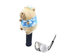 Golf Club Covers - Plush Animal Design Headcover, Numbered 3 5 Set | Soft Protective Driver Fairway Wood Head Guards, Durable Elastic Fit Golf Accessory Set For Men Women Team Sports Play