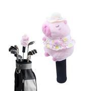 Golf Club Covers, Plush Animal Design Pad & Numbered 3 5 Soft Protective Sleeve, Durable Main Feature, Golf Accessory Category with Usage for Men Women Tees Ball Markers Team Sports Holiday