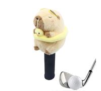 Golf Club Covers, Plush Animal Design Pad & Numbered 3 5 Soft Protective Sleeve, Durable Main Feature, Golf Accessory Category with Usage for Men Women Tees Ball Markers Team Sports Holiday