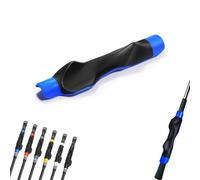 Golf Club Grip - Golf Swing Aid Club Attachment, for Correct Hand Placement, Lightweight Ergonomic Design (Blue)