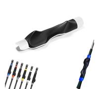 Golf Club Grip - Golf Swing Aid Club Attachment, for Correct Hand Placement, Lightweight Ergonomic Design (White)