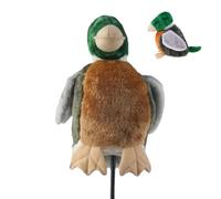Golf Club Head Covers, Funny Woodpecker Design, Plush Putter Protector, Soft Cover Guard, for Women and Kids, Indoor Mini Golf or Outdoor Course Game Accessory